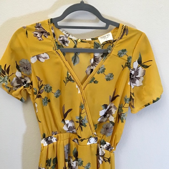 Sienna Sky Pants - Yellow Sienna Sky Jumpsuit
